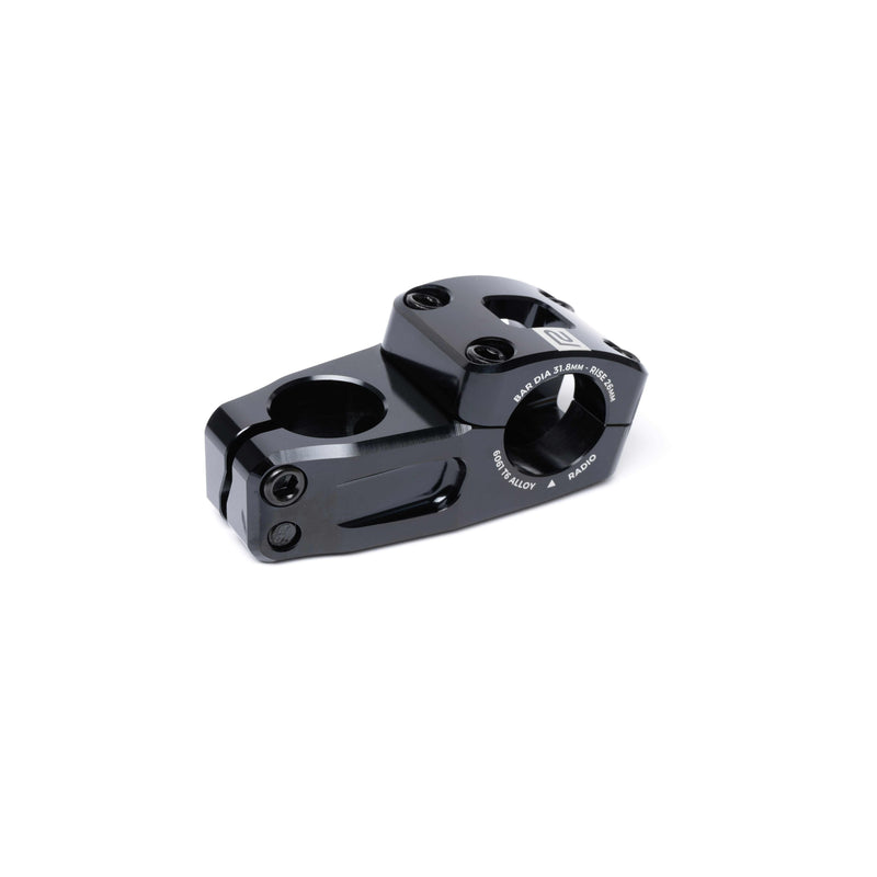 RACE NEON PRO OS STEM black lightweight professional-grade bicycle stem with high stiffness and durability
