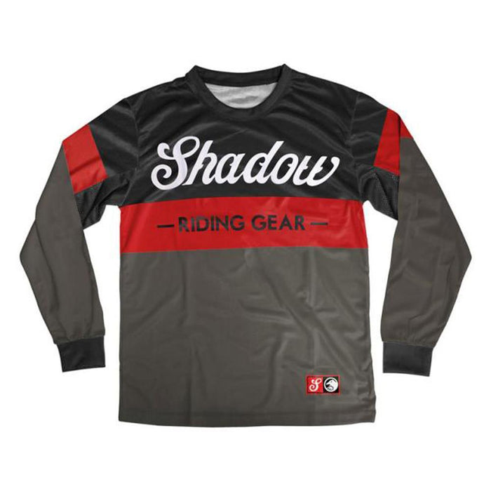 SHADOW VANTAGE JERSEY - BLACK/RED