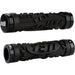 Black ODI MTB Yeti Lock-On Grips with raised logo and slip-free lock-on system for mountain bikes