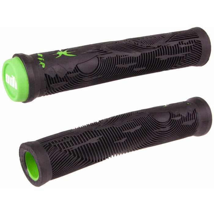 ODI BMX GRIPS MIKE HUCKER SIGNATURE FLANGELESS