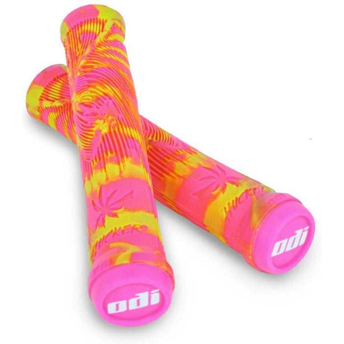 ODI BMX GRIPS MIKE HUCKER SIGNATURE FLANGELESS