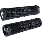 ODI REFLEX XL V2.1 lock-on black bicycle grips with impact damping and ergonomic waffle pattern