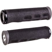 ODI MTB F-1 SERIES Dread Lock black lock-on mountain bike grips with textured surface and ergonomic design for comfort and control