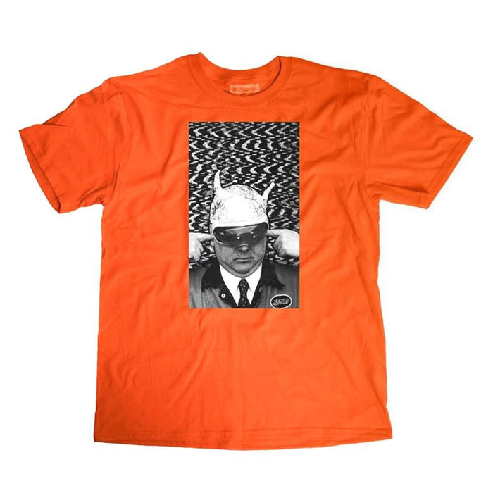 SHADOW TIN FOIL T-SHIRT - ORANGE