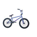 Matte blue lavender Sunday Street Sweeper BMX bike with 20.75" top tube and black tires