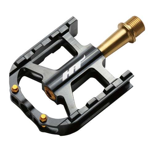 HT COMPONENTS AR12T PEDALS lightweight aluminum and titanium road bike pedals with replaceable anodized pins