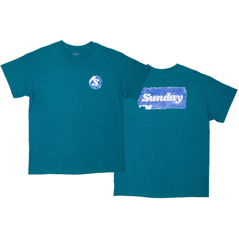 SUNDAY STICKER T-SHIRT