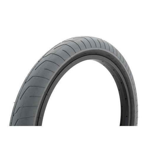 KINK SEVER TIRE with low profile tread, 2.4-inch width, micro-knurled surface, durable sidewalls for BMX bikes