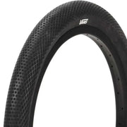 CULT VANS WAFFLE 20x2.4 black BMX tire with waffle tread pattern and lightweight high-pressure sidewalls
