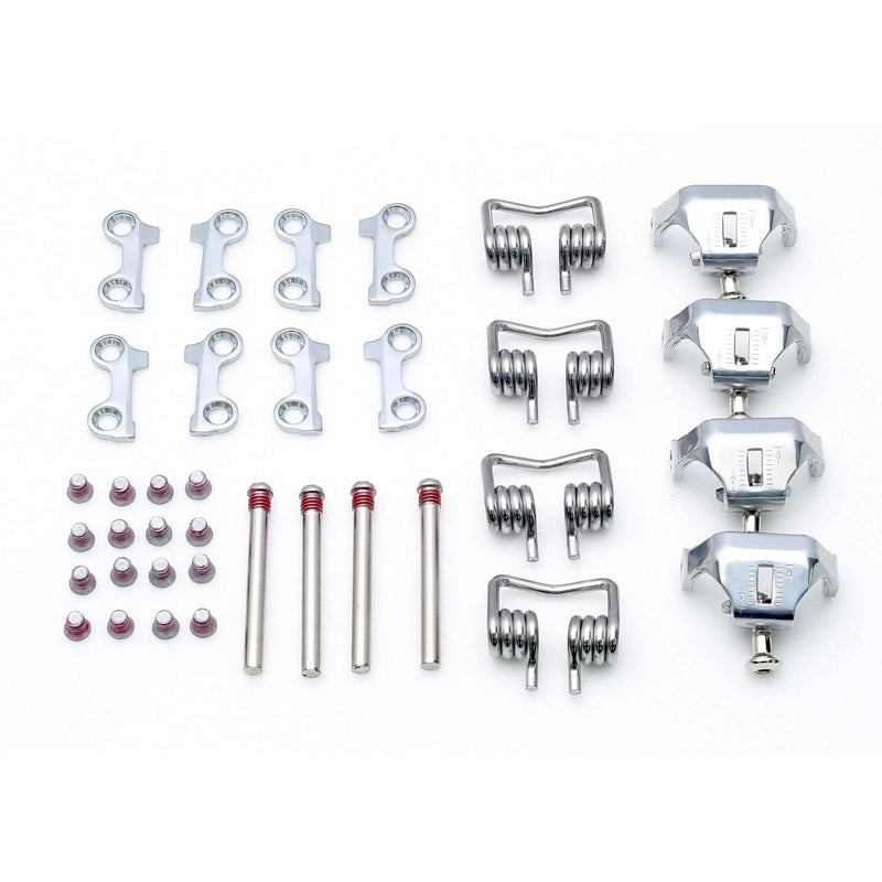 HT COMPONENTS X3 MECHANISM kit with springs, screws, plates, and back plate sets for smooth gear shifting.