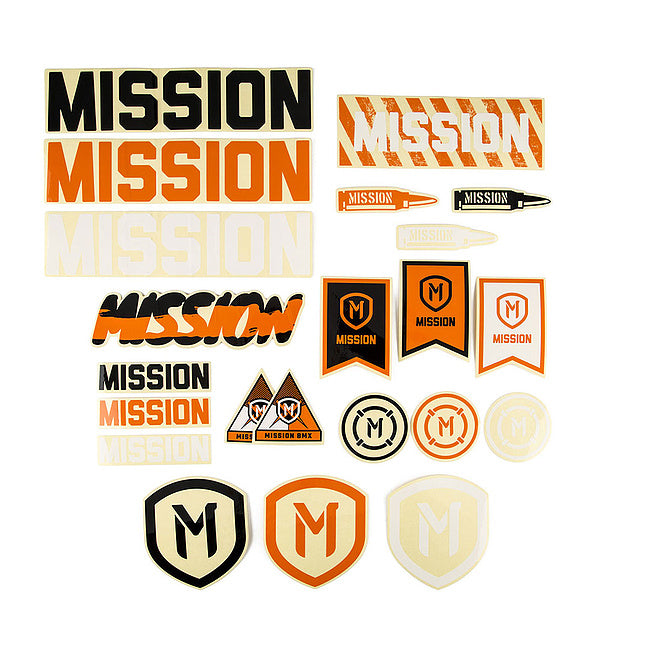 Mission Assorted Sticker Set