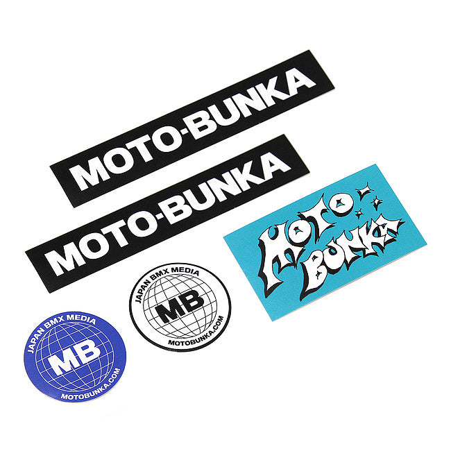 Moto-Bunka Sticker Pack (5 Pack)