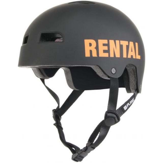 People's Store FUSE ALPHA RENTAL HELMET MATT BLACK/ORANGE