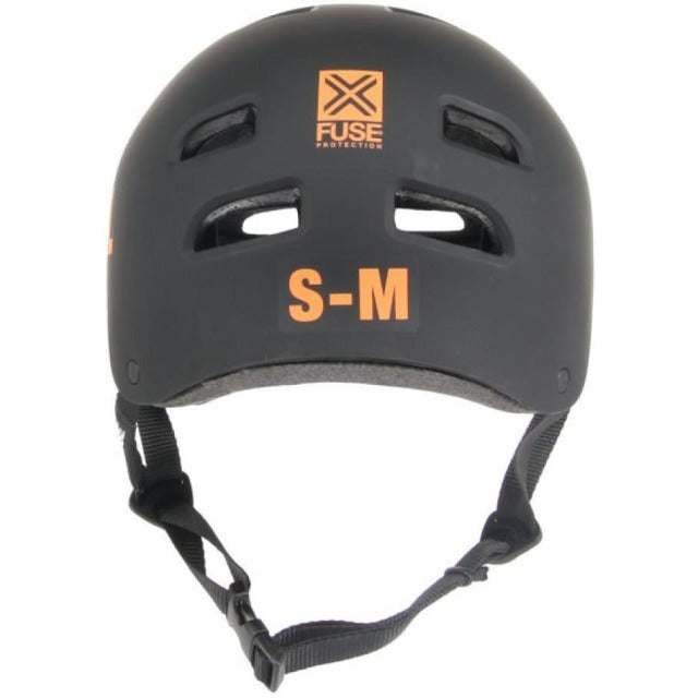 People's Store FUSE ALPHA RENTAL HELMET MATT BLACK/ORANGE