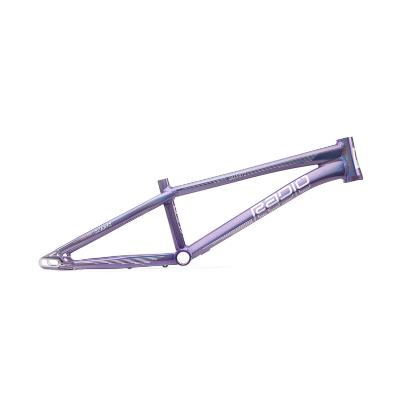 Radio Quartz Pro Frame in purple with sturdy design for precise timekeeping and efficiency