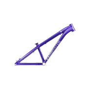 Purple RADIO GRIFFIN PRO hydroformed BMX bike frame with tapered head tube and Radio logo