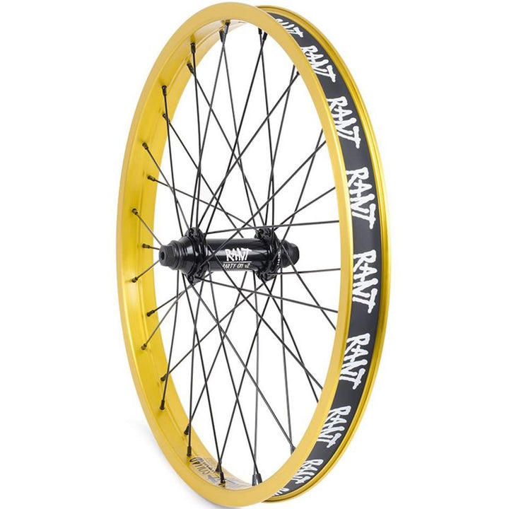 RANT PARTY ON V2 FRONT WHEEL