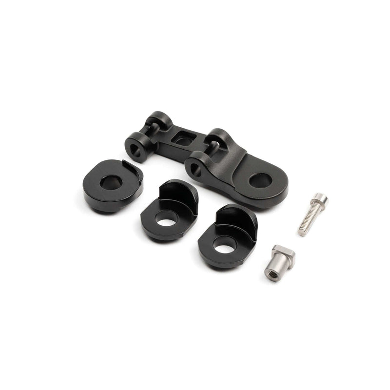 Radio Race Sliding Dropout Disc System Adapter kit for Quartz bikes with mounting hardware