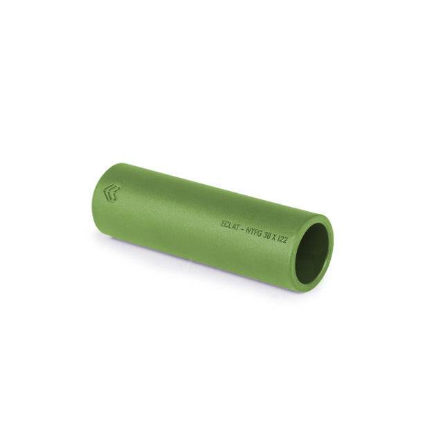Green ÉCLAT VENOM PEG replacement sleeve made of nylon and fiberglass with low friction surface for faster grinding