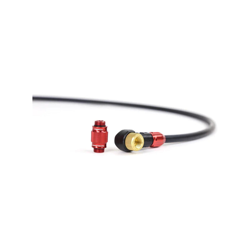 LEZYNE ABS-1 Pro Geflochtener Standpumpenschlauch - Std Pumpenkopf