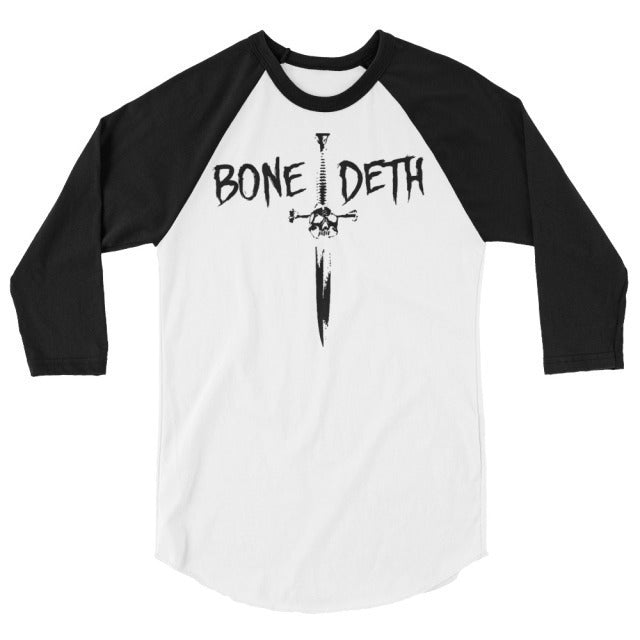 Bone Deth Dagger 3/4 Sleeve