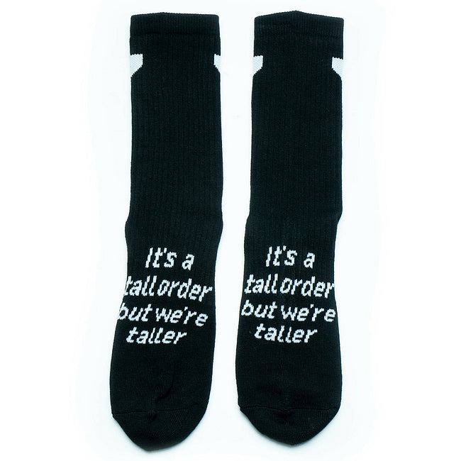 Tall Order Its A Tall Order Socks