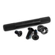 MISSION 48 SPLINE 19mm chromoly crank spindle with bolts and washers, 140mm length