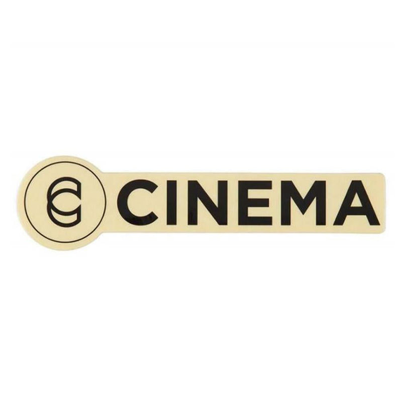 CINEMA STICKER - BLACK