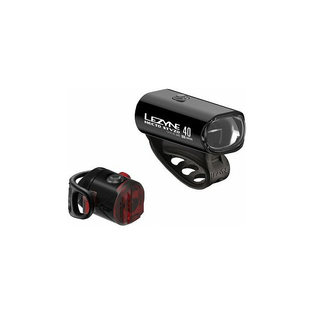 Lezyne Hecto Drive 40 + Femto STVZO Light Set Front/Rear