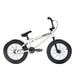 White SUBROSA ALTUS 16" BMX bike with black tires and seat designed for kids aged 5-8 years