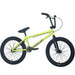 SUNDAY BLUEPRINT 20" complete BMX bike in lime green with black wheels and handlebars designed for new riders with pro-level geometry