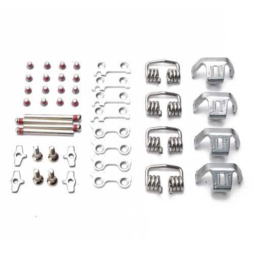 HT Components X2-SX Mechanism kit with springs, hooks, screws, and adjustment plates for cycling performance upgrade