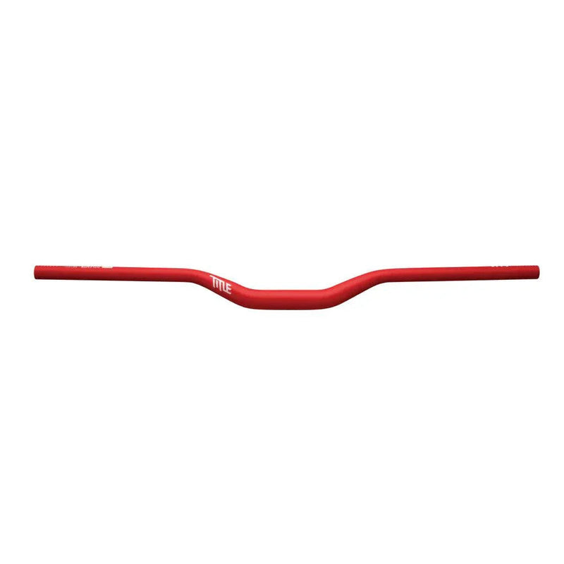 Matt red MTB AH1 Handlebar 800mm width with 35mm clamp diameter designed for mountain bikes and freeride use