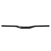 MTB FORM carbon handlebar in matte black with 35mm diameter, 800mm width, and ergonomic rise and sweep for mountain biking.