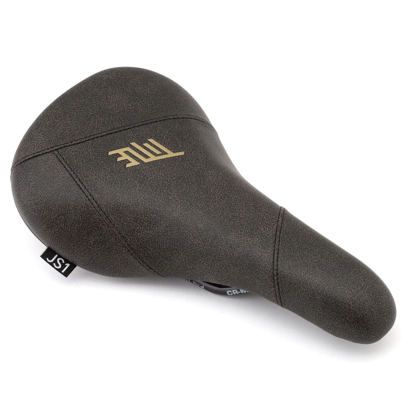 TITLEMTB JS1 SEAT BLACK/GOLD CRACKLE