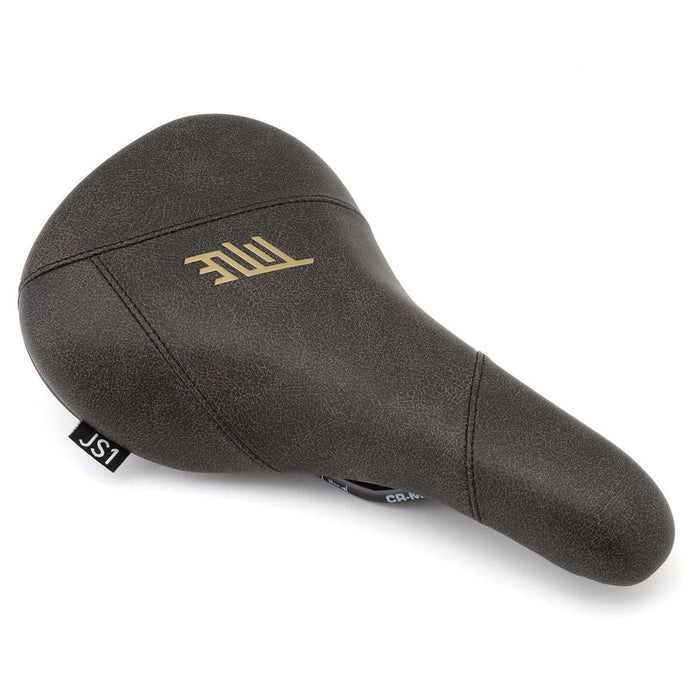 TITLEMTB JS1 SEAT BLACK/GOLD CRACKLE