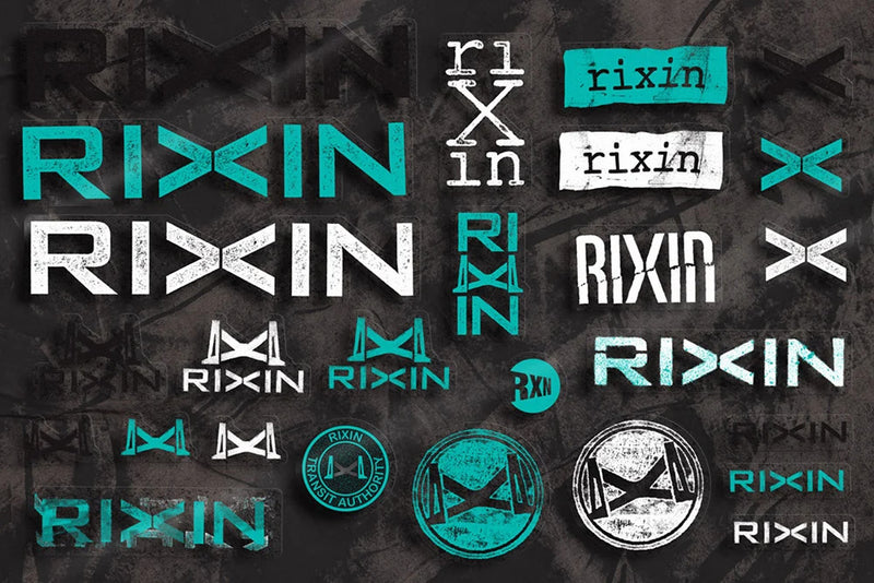RIXIN Sticker Pack 26pcs