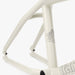 Wethepeople Trigger Frame BMX bike frame in off-white with G-Rex logo and durable crmo tubing design