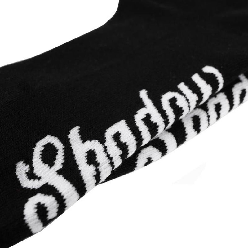 SHADOW FINEST CREW SOCKS - BLACK/RED