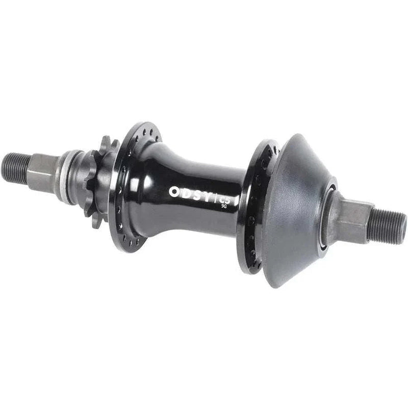 ODYSSEY C5 rear cassette hub for bicycle with black finish