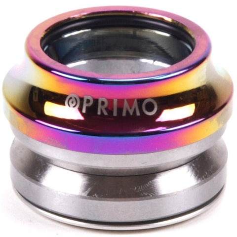 Primo Integrated Headset with iridescent finish for durable high-performance bike integration