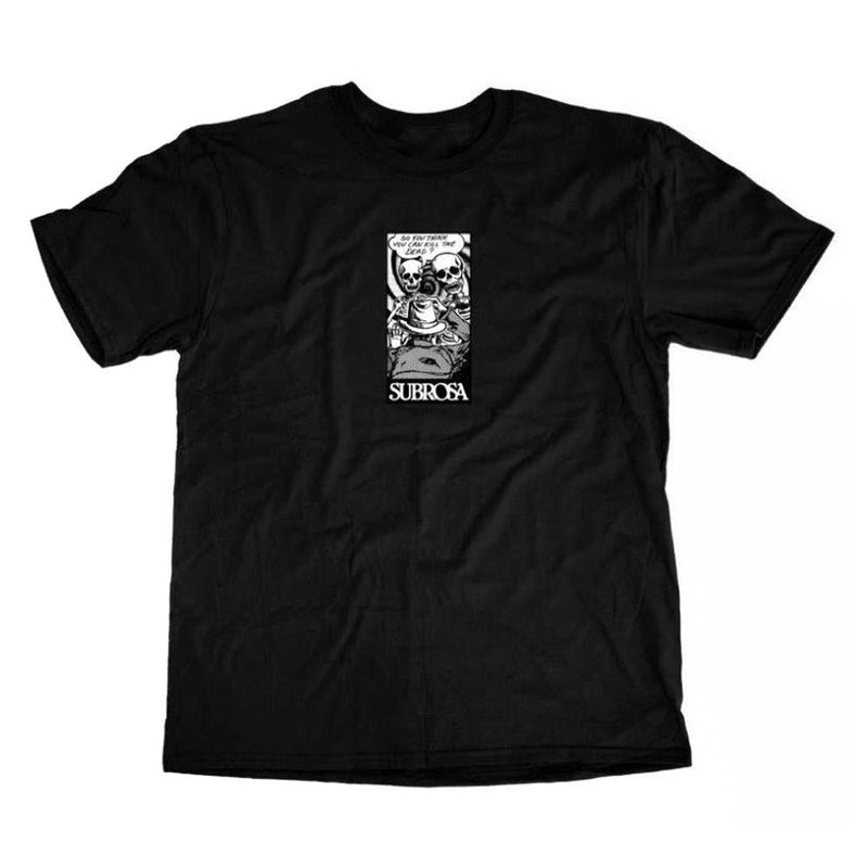 SUBROSA COMIC T-SHIRT - BLACK