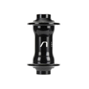 Black lightweight ARISE ECHO FRONT HUB with oversized sealed bearings and 28h or 36h spoke hole options.