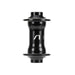 Black lightweight ARISE ECHO FRONT HUB with oversized sealed bearings and 28h or 36h spoke hole options.