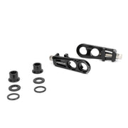 ARISE SOLAR CHAIN TENSIONER black CNC machined alloy bike chainstay adjustment parts for 10mm and 15mm axles