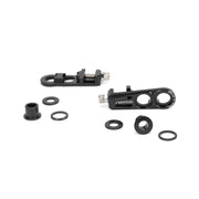 ARISE SOLAR CHAIN TENSIONER black CNC machined alloy bike chain tensioner with adjustment parts for 10mm and 15mm axles.