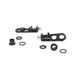 ARISE SOLAR CHAIN TENSIONER black CNC machined alloy bike chain tensioner with adjustment parts for 10mm and 15mm axles.