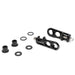 ARISE SOLAR CHAIN TENSIONER black CNC machined alloy bike chain tensioner with adjustment rings and bolts