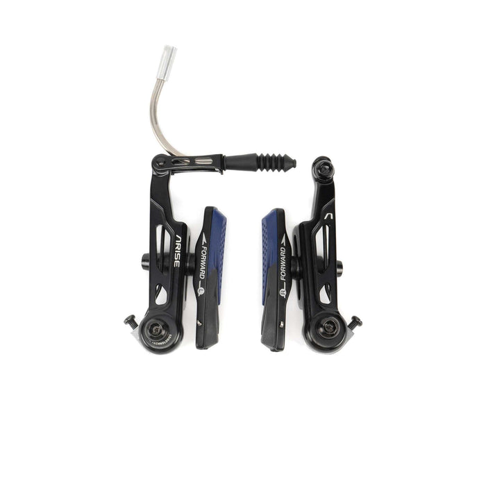 ARISE XENON EXPERT V-BRAKE black lightweight cold-forged alloy arms with dual compound brake pads