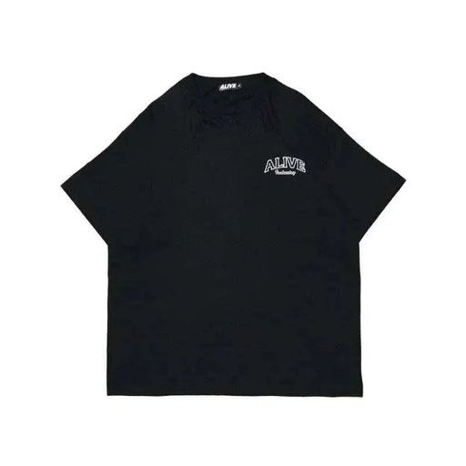 Black Alive Industry F.T.W. T-Shirt made of 100% cotton with front and back screen print and normal fit